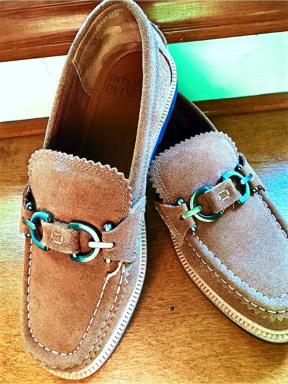 Donald J Pliner Feirless Suede Loafer